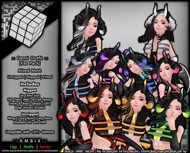 AMBIX [BOXED] :: Chaos Imp [Amethyst] ::