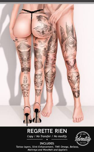 .Identity. Body Shop - Regrette Rien
