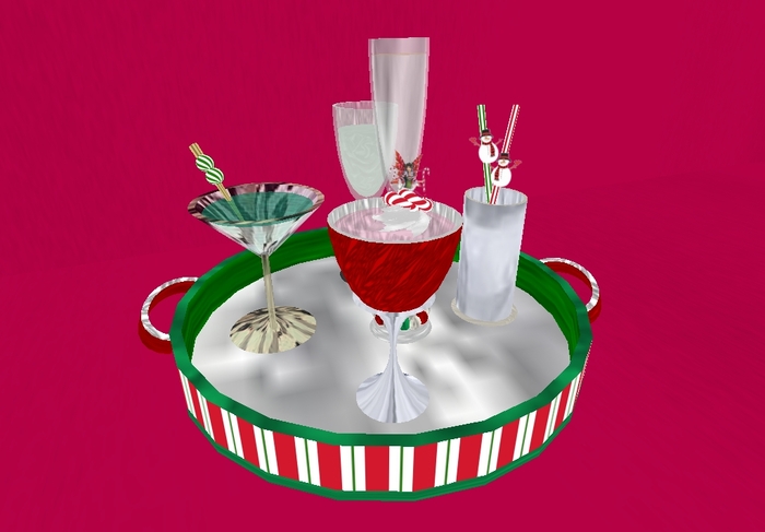 Divivity Christmas Drinks Tray