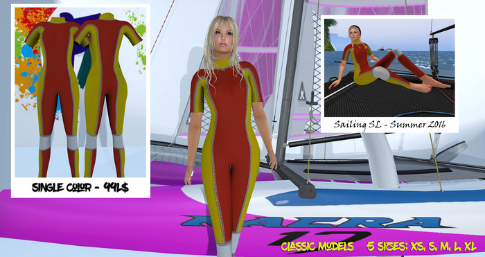 FA Design - Wetsuit Orange / Red