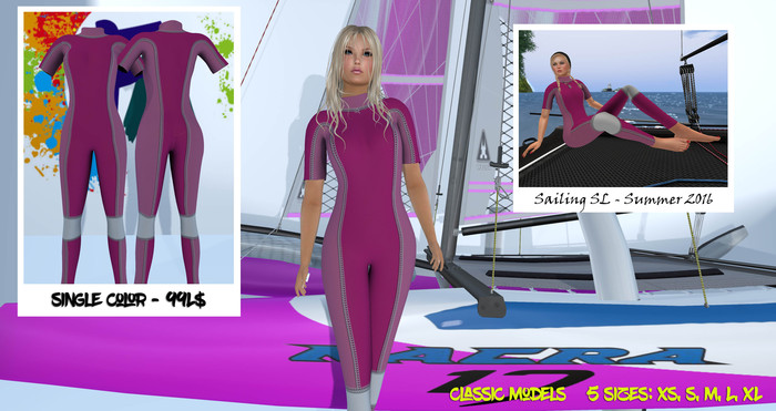FA Design - Wetsuit Purple / Pink