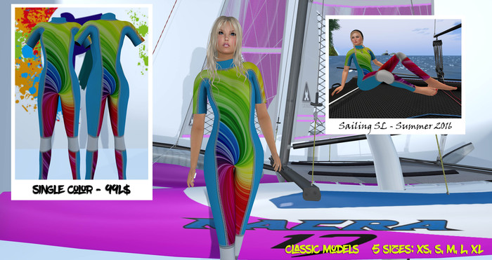 FA Design - Womens Wetsuit Rainbow