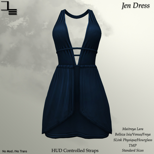 DE Designs - Jen Dress - Blue