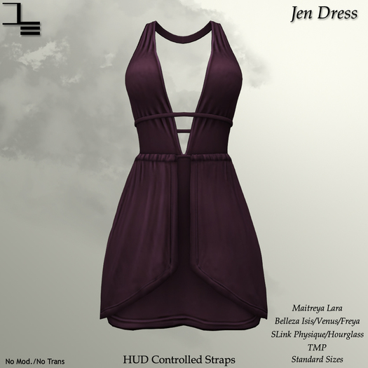 DE Designs - Jen Dress - Grape
