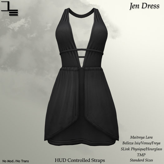 DE Designs - Jen Dress - Grey
