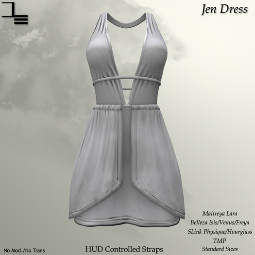 DE Designs - Jen Dress - White