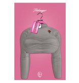 PINKRANGER. Ro$e Doll Crop (Grey)