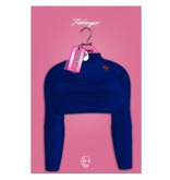 PINKRANGER. Ro$e Doll Crop (RoyalBlue)