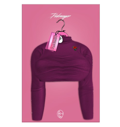 PINKRANGER. Ro$e Doll Crop (Grape)