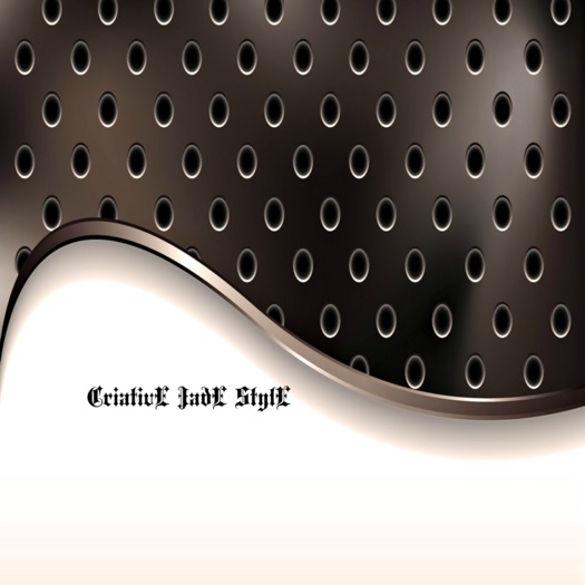 Texture Wall Metal Black/White