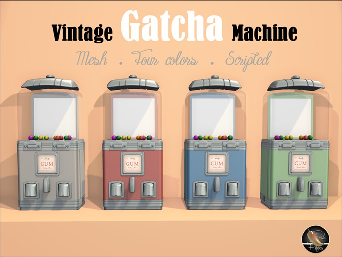 Vintage Gatcha Machine
