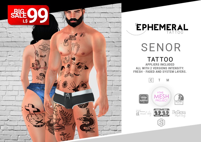 [Ephemeral-Senor Tattoo]