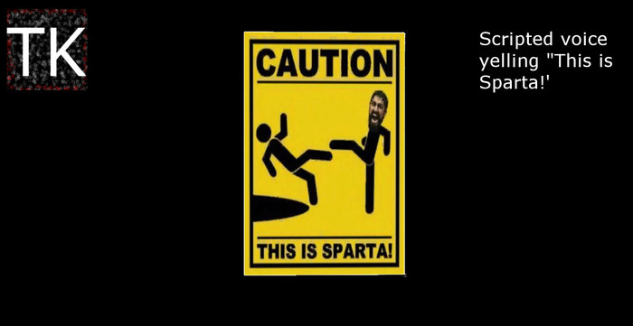[TK] Sparta Wall Sign