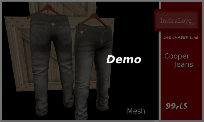 IL~tHe cHASER Line~Cooper Jeans~Metallic Demo