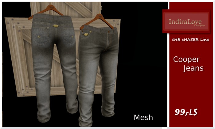 IL~tHe cHASER Line~Cooper Jeans~Metallic