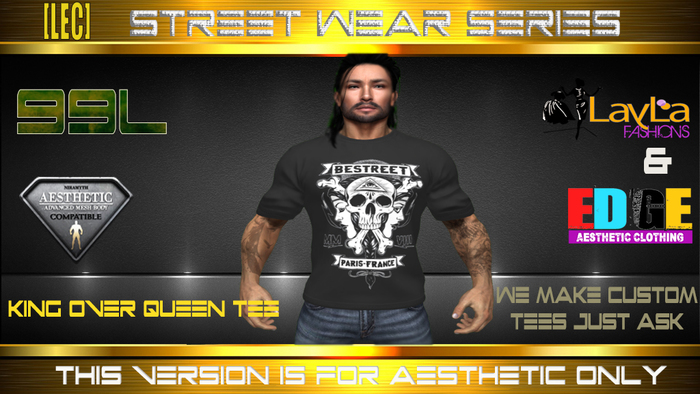 BESTREET TEE BLACK  BAG