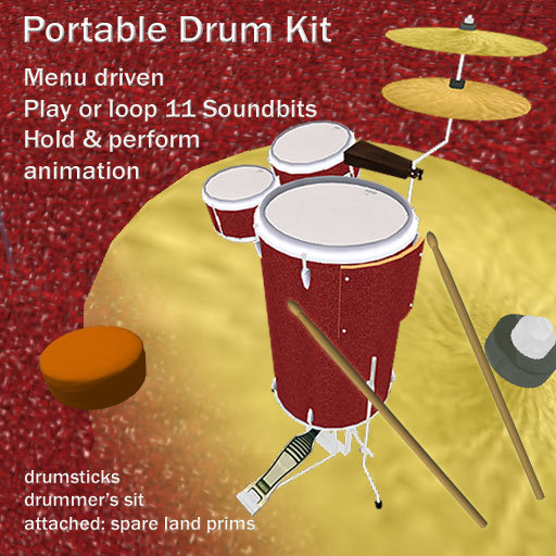 AKoustic Portable drum kit