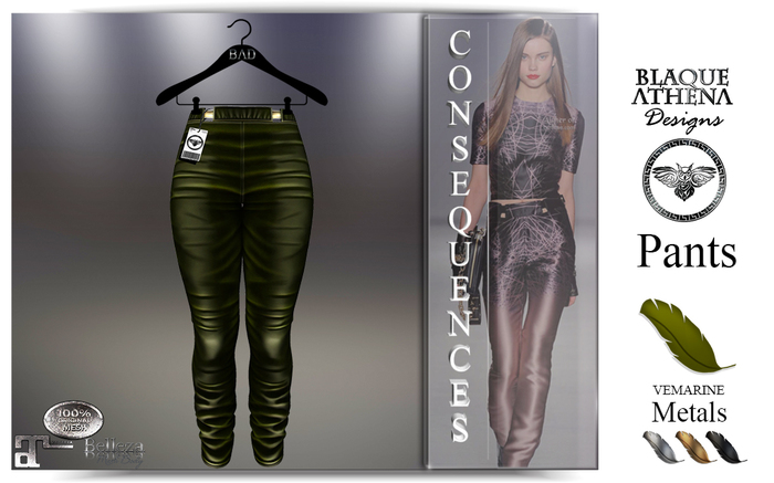 BAD * CONSEQUENCES - PANT [P] * (VEMARINE)