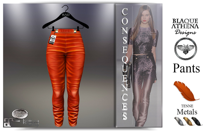 BAD * CONSEQUENCES - PANT [P] * (TENNE)