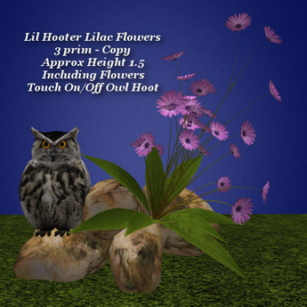 Second Life Marketplace - Lil Hooter Lilac Flowers