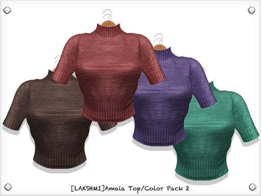 [LAKSHMI]Amelia Top/Color Pack 2