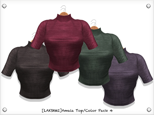 [LAKSHMI]Amelia Top/Color Pack 4