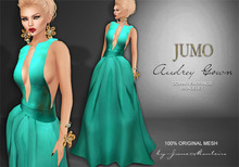 .:JUMO:. Audrey Gown Aqua - ADD ME