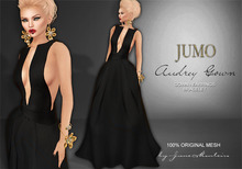 .:JUMO:. Audrey Gown Black - ADD ME