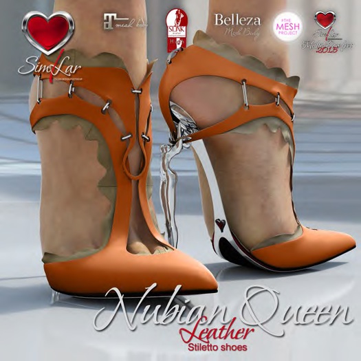 Similar Nubian Shoes Leather Orange