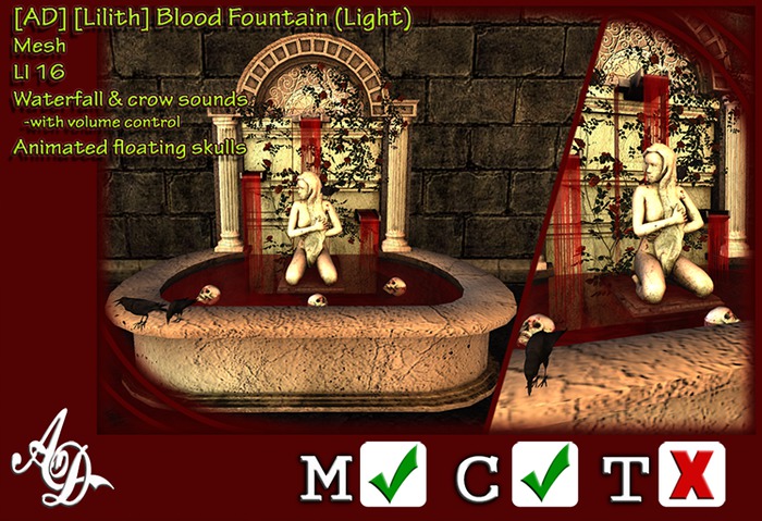 [AD] [Lilith] Blood Fountain (Light)
