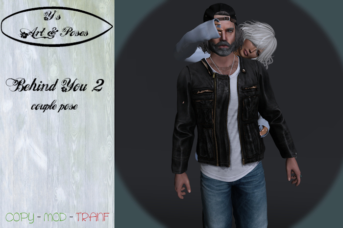 *~* Y's Art&Poses - Behind 2 - BOXED