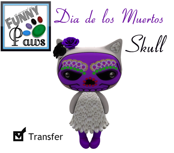 ~FP@ws! Dia de los Muertos Skull