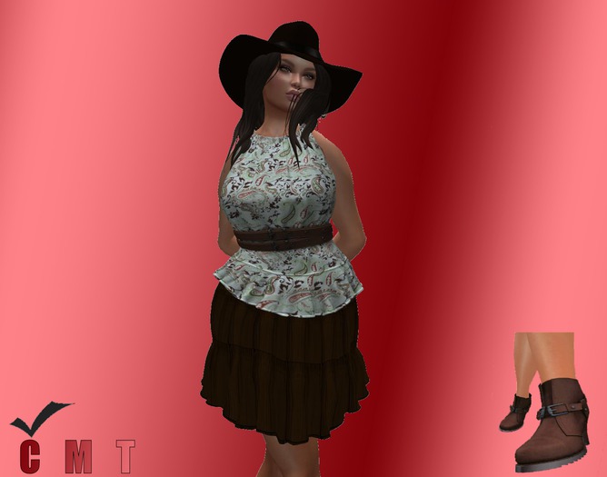 Country Fields Dress Outfit