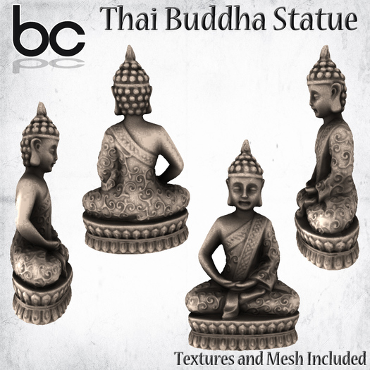 BC - Thai Buddha Statue (boxed)