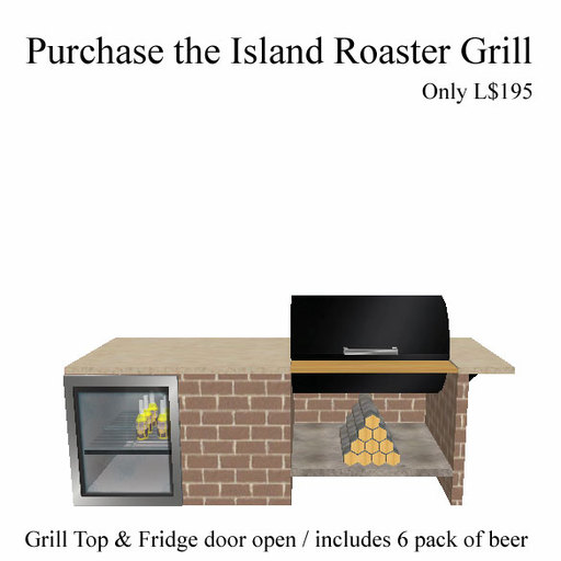 Island Roaster Grill Box