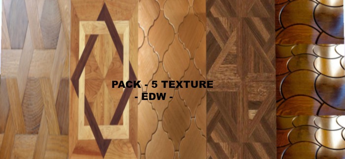 TEXTURE - PACK 5 UNID.(10)