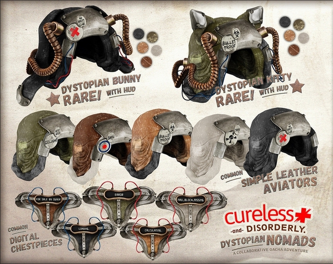 CURELESS [+]&DISORDERLY -DN - Digital Chestpiece - Brown