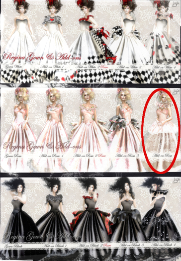 !gO! Regina add-on 4 - Rosa