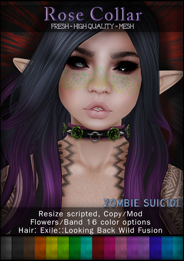 :Z.S: Rose collar