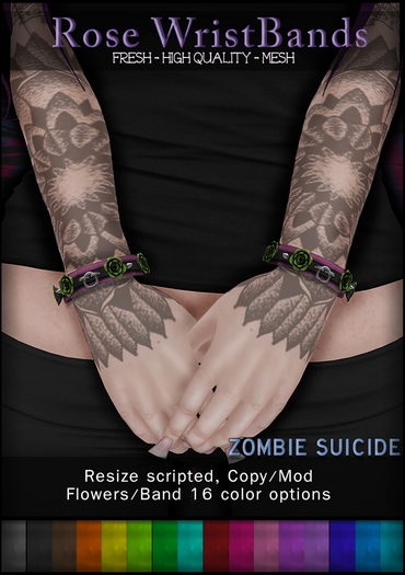 :Z.S: Rose WristBands