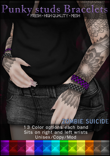 :Z.S: Punky Studs Bracelets