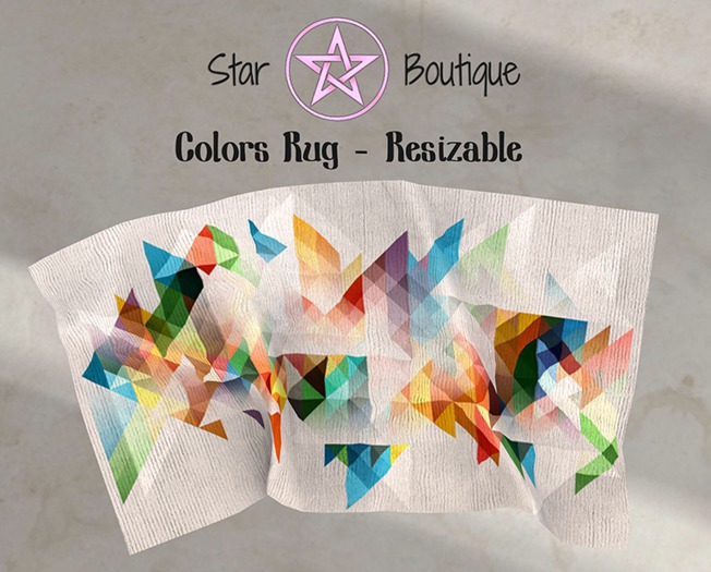 *Star Boutique* Just a Rug Colors