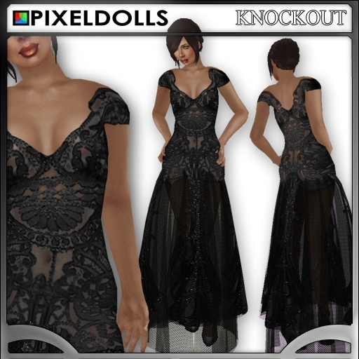 (PixelDolls) Knockout . Black