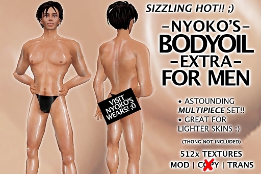 Nyoko's Body Oil Extra For Men