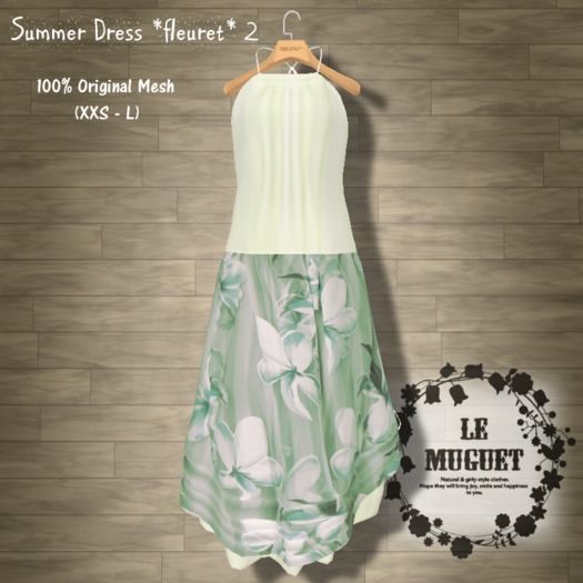 Summer Dress *fleuret*2 green
