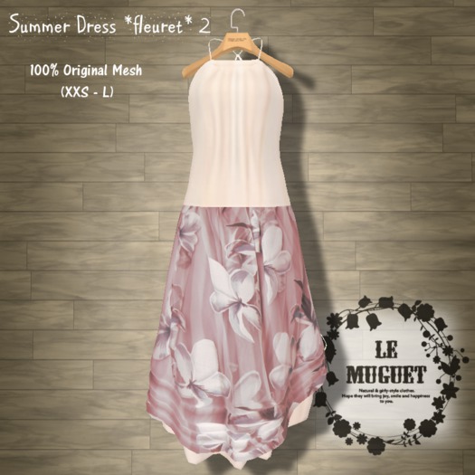 Summer Dress *fleuret*2 pink