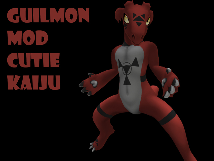 Guilmon mod Cutie Kaiju