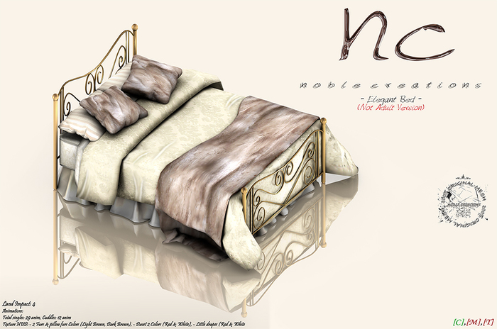 [NC] - Elegant Bed (NON ADULT VERSION)