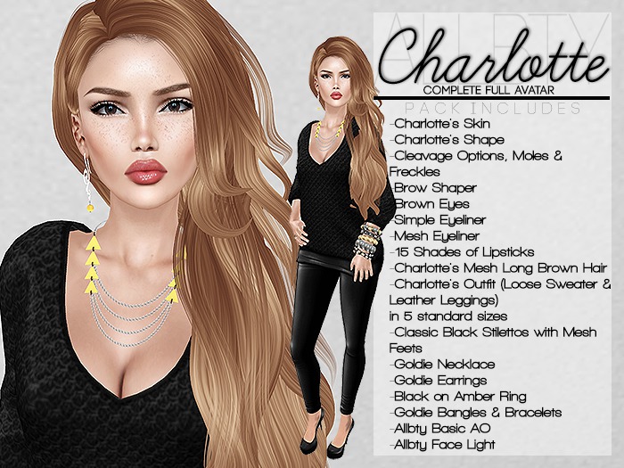 #allbty Complete Avatars  "Charlotte"