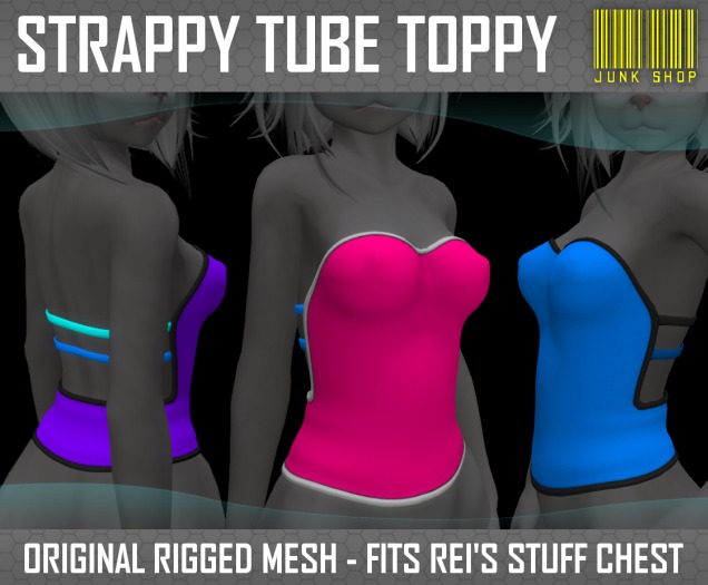 [JSH] Strappy Top (Rei's Chest) ~ Kemono Clothes